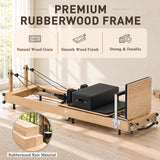 Gaia X1 Foldable Wooden Pilates Reformer